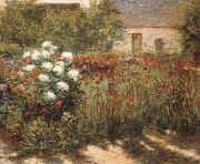 John Leslie Breck Garden at Giverny oil on canvas